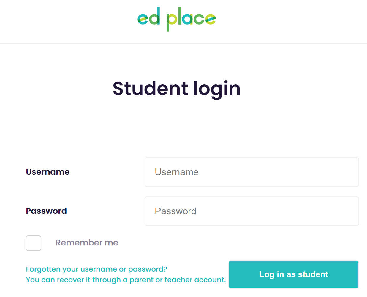 How can I log in to my student account? – EdPlace Support
